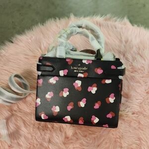 Kate Spade Black Heart Print Women's Bag